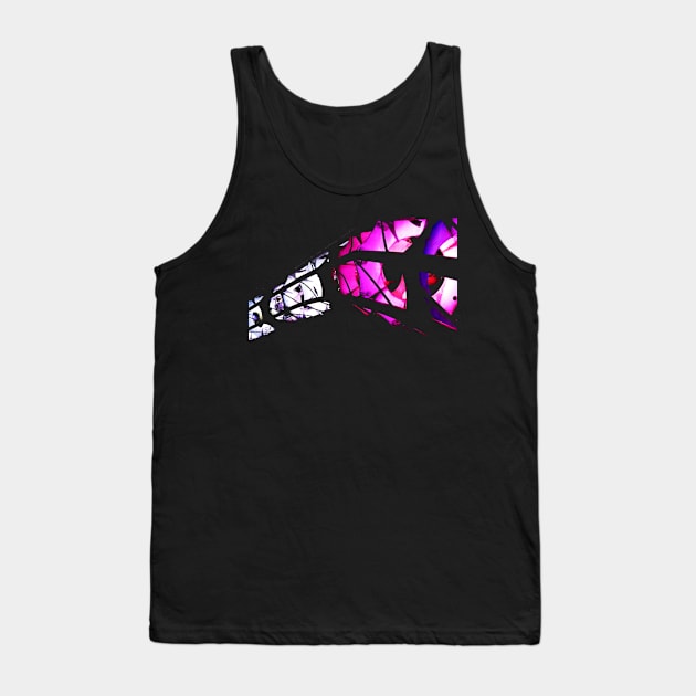 Purple lights Tank Top by FollowHedgehog